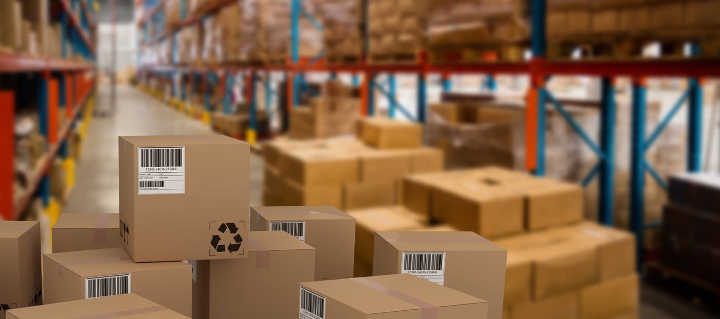 E-commerce fulfilment warehouse